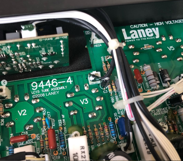 Капитальный тюнинг усилителя Laney LC15-3